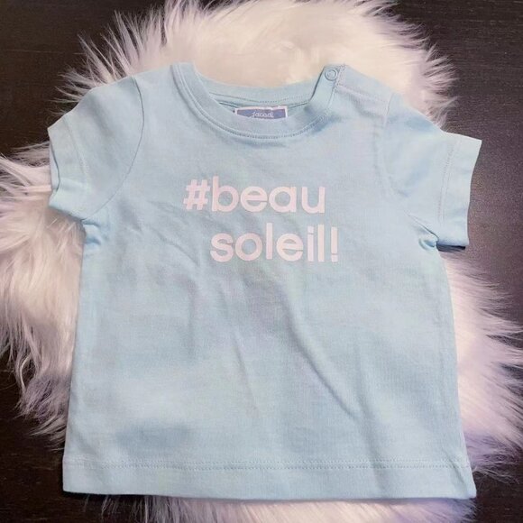 Jacadi Graphic Tee light blue - Picture 1 of 3